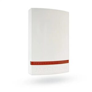 JABLOTRON JA-1X1A-C-WH Plastic cover for JA-111A, JA-151A – white, red strobe