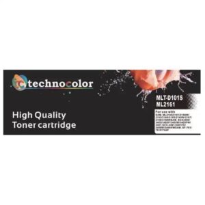 TechnoColor MLT-D101 SAMSUNG Compatible Toner Cartridge, BLACK