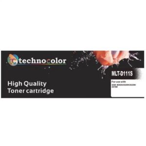 TechnoColor MLT-D111 SAMSUNG Compatible Toner Cartridge, BLACK