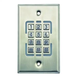 SOCA Passcode & Proximity Reader stainless in-wall ST-226EA