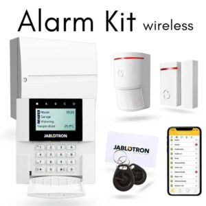 JABLOTRON Wireless Intrusion Alarm Kit with Loud Siren and Mobile App