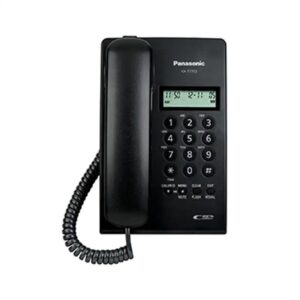Panasonic Corded Phone KX T7703X B with Caller ID Black