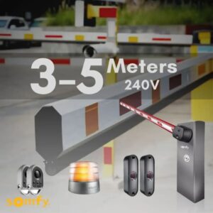 Somfy Boom Barrier 3 to 5 Meters for Parking or Garage