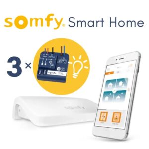 Somfy Smart Home Starter Pack – 3 smart devices