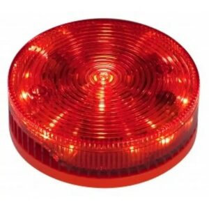 TELETEK SF 100 RSST Indoor red sounder with strobe Certified to EN54-3