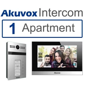 Akuvox 1 Apartment SIP Video Intercom With Mobile App